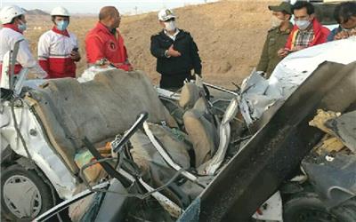 حادثه رانندگی در بروجرد 2 کشته و 2 مصدوم بر جا گذاشت